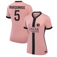 Dres Paris Saint-Germain Marquinhos #5 Tretina pre Ženy 2024-25 Krátky Rukáv